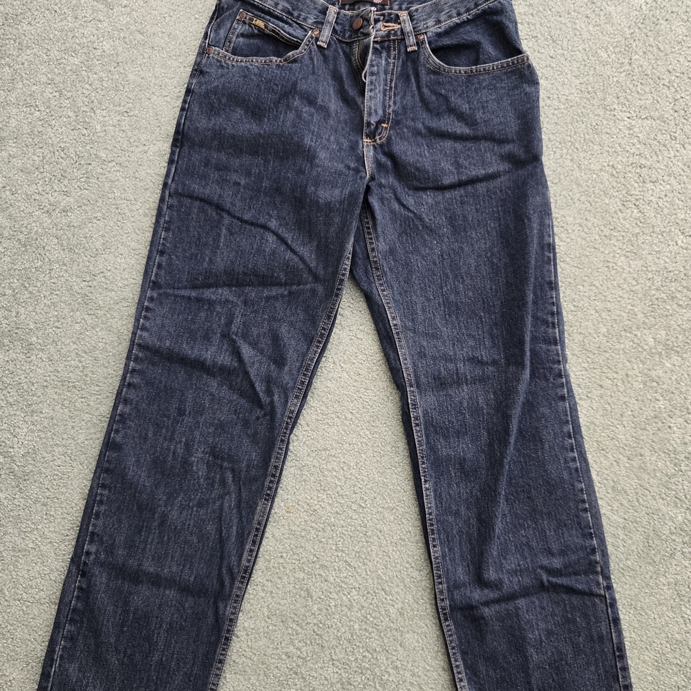 Lee Dark Blue Straight Jeans